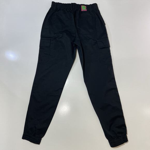 Empyre Relax Pants Men’s Small Black Cargo Pockets Jogger Skate Pants Cotton - Picture 8 of 9